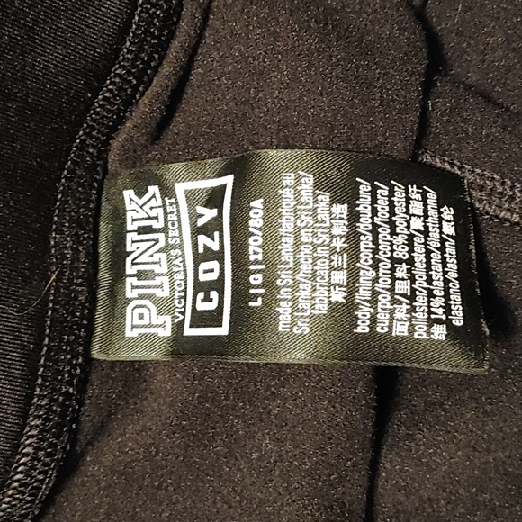 VS Pink fleece lined leggings - Picture 2 of 5